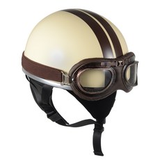 GSV 헬멧 + 고글 + 귀덮개, 바닐라 자동차용품/오토바이용품 반품 최저가 20,640원