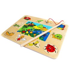 유아 낚시놀이 퍼즐, 곤충, 1개 완구/취미/역할놀이 반품 최저가 4,500원
