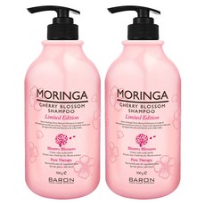 바론 모링가 체리블라썸 샴푸, 500g, 2개 뷰티/헤어 반품 최저가 16,760원