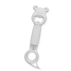 엘엘리빙 곰돌이 멀티 만능 병따개 4 in 1 오프너, 화이트, 1개 주방용품/주방잡화 반품 최저가 8,390원