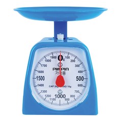 핌핀 가정용 주방저울, 2kg, 블루, PKS-2000 주방용품/주방조리도구 반품 최저가 6,970원