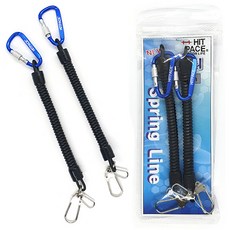 히트페이스 이중고리 스프링줄, 블랙, 2개 스포츠_레저/낚시 반품 최저가 4,090원