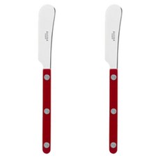 사브르 비스트로 샤이니 버터스프레더 16cm, 버건디, 2개 주방용품/수저/커트러리 반품 최저가 19,350원