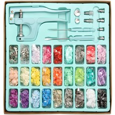 코지파파 티단추 기구 세트, 블루, 1세트 홈인테리어/수예/수선 반품 최저가 15,320원