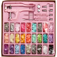 코지파파 티단추 기구 풀세트, 핑크, 1세트 홈인테리어/수예/수선 반품 최저가 18,900원