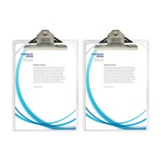 블루마토 클립보드판 집게형 A4 8030A, 랜덤 발송, 2개 문구/오피스/바인더/파일 반품 최저가 4,830원