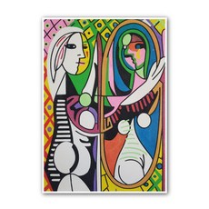 데코샌드 아트 명화 그리기 DIY 소, 거울앞의 여인, 1개 문구/오피스/미술/화방용품 반품 최저가 6,060원