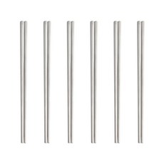 인스푼 27종 무광 한식젓가락 어린이용, 실버, 6개 출산/유아동/이유용품/유아식기 반품 최저가 13,820원