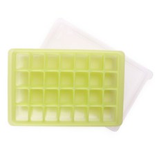 유하우스 실리콘 얼음틀 미니 28구, 그린, 1개 주방용품/특수저장용기 반품 최저가 6,480원