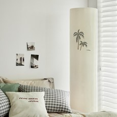 쁘리엘르 팜트리 자수 스판 에어컨커버 멀티형, 아이보리 홈인테리어/카페트/쿠션 반품 최저가 12,580원