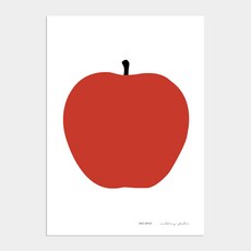 돈을 부르는 사과 그림 포스터 Red apple, 1번 Red apple #1 완구/취미/수집품 반품 최저가 6,850원
