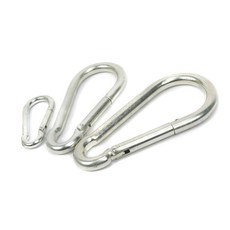 노마드 강철비너 세트, 실버, 1세트 스포츠/레저/캠핑전문관 반품 최저가 8,620원