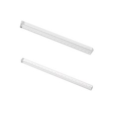 브리스크스타일 팬시아 아크릴 클리어 자 2종 세트, 투명, 1세트 홈인테리어/수예/수선 반품 최저가 5,260원