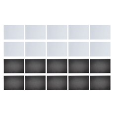 희망노트사 하드보드지 블랙 + 화이트 세트, 8절, 20개 문구/오피스/학용품/수업준비 반품 최저가 9,900원