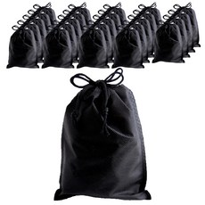 부직포 복주머니 더스트백 9 x 12 cm 25p, 블랙, 1개 문구/오피스/데코/포장용품 반품 최저가 4,620원
