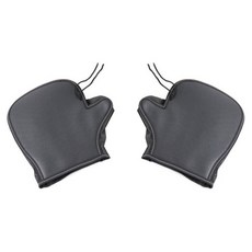 뽀마 오토바이핸들 자외선 차단 커버 좌 + 우 세트, 1세트, 블랙 자동차용품/오토바이용품 반품 최저가 14,120원