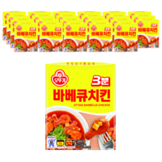 오뚜기 3분 바베큐치킨 즉석조리식품, 150g, 24개 식품/면/통조림/가공식품 반품 최저가 42,020원