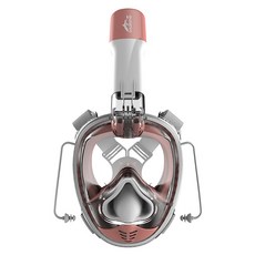 듀얼브레서 3세대 프리다이빙 V3 스노쿨링 마스크, PINK 완구/취미/물놀이/계절완구 반품 최저가 63,600원