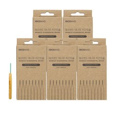 에코앤드 대나무 치간칫솔 SS, 5개, 8개입 생활용품/구강/면도 반품 최저가 9,560원