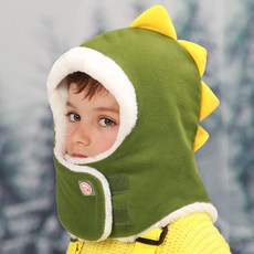 bayb 아동용 애니멀 히트후드 넥워머 공룡 출산/유아동/유아동패션 반품 최저가 10,320원