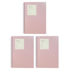 건망증 더메모 100일 스터디플래너 3p, pink 문구/오피스/다이어리/플래너 반품 최저가 5,010원