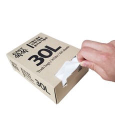 easy 쏙쏙 뽑아쓰는 다용도 배접 비닐 봉투 100p, 30L, 1개 생활용품/비닐/포장용품 반품 최저가 4,820원