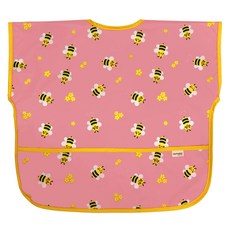 더해피 유아용 다용도 방수 턱받이 꿀벌 대, 핑크, 1개, 1개입 출산/유아동/출산준비물/선물 반품 최저가 4,150원