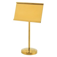 블루스퀘어 명함꽂이 골드15.5cm BBR-04, 1개, 1단 문구/오피스/사무용품 전문관 반품 최저가 5,170원