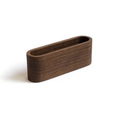 블루스퀘어 우드 명함꽂이 브라운 BBR-21, 1개, 1단 문구/오피스/사무용품 전문관 반품 최저가 14,400원