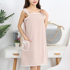 유엘 원피스 타월 샤워가운 대, 브라운포켓, 1개 undefined/undefined 반품 최저가 4,760원