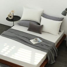 파코홈 콤팩트 60수 고밀도 홑겹매트커버, WHITE 홈인테리어/침구커버 반품 최저가 34,900원