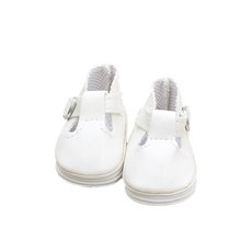 파올라레이나 호환 인조가죽 버클 단화, 화이트, 1개 완구/취미/인형 반품 최저가 4,230원