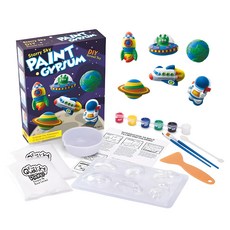 티처스 컬러링 석고모형 냉장고자석 만들기 세트, 우주, 1세트 완구_취미/STEAM완구 반품 최저가 6,350원