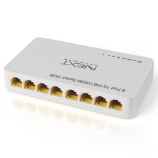 넥스트유 8포트 기가비트 스위치허브, NEXTU-6008GH, 1개 가전디지털/PC주변기기 반품 최저가 18,150원