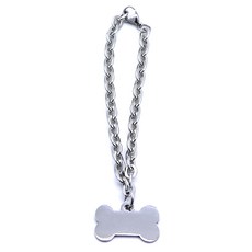 하온펫 뼈다귀 팬던트 중 강아지 목걸이 J XXS, 1개 반려동물용품/펫티켓 산책용품 반품 최저가 7,740원