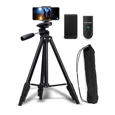 디씨네트워크 프리미엄 4단 삼각대 스마트폰 카메라겸용 + 요고 블루투스 리모컨, DC-T1, 블랙, 1개 가전디지털/1인방송 전문관 반품 최저가 21,880원