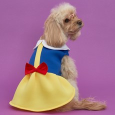 도그아이 공주 강아지 원피스, 옐로우, 1개 반려동물용품/강아지 용품 반품 최저가 7,350원