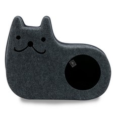 딩동펫 고양이 숨숨집 쿠션하우스 식빵냥이, 다크그레이, 1개 반려동물용품/고양이 용품 반품 최저가 19,270원