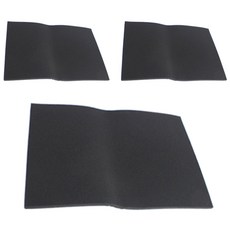 여과기 스펀지 필터 블랙 35ppi 1cm, 3개 반려동물용품/관상어 용품 반품 최저가 12,500원