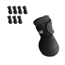 도그아이 라텍스 강아지 신발, 블랙, 8개 반려동물용품/강아지 용품 반품 최저가 3,670원