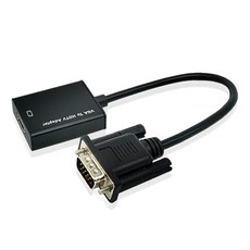 애니포트 VGA to HDMI 컨버터, AP-VGAHDMI002, 1개 가전디지털/PC부품 반품 최저가 8,940원