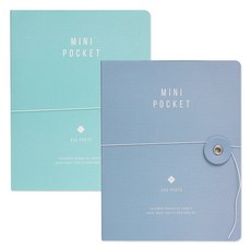 데얼스 4 x 6 미니 포켓앨범 2p, 민트, 블루, 20매 가전디지털/카메라 반품 최저가 7,500원