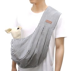 도그아이 강아지 이동가방 데님 양면 슬링백, 진청, 1개 반려동물용품/강아지 용품 반품 최저가 11,320원