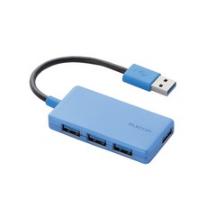 엘레컴 4포트 컴팩트 USB 3.0 허브 U3H-A416B, 블루, 1개 가전디지털/PC부품 반품 최저가 7,810원