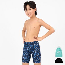 아쿠아티카 남아용 수영복 BBK104 + 스판수모 + 비닐백 세트 패션의류/잡화/유아동패션 반품 최저가 13,970원