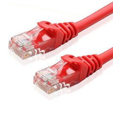 애니포트플러스 CAT.6 랜선 3m, 레드, 2개 가전디지털/PC주변기기 반품 최저가 3,220원