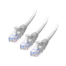 애니포트플러스 CAT.6 랜선 2m, 그레이, 3개 undefined/undefined 반품 최저가 7,000원