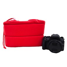 앤티스 파우치형 벨벳 카메라 가방, 레드, 1개 가전디지털/카메라 반품 최저가 11,530원