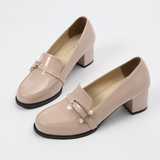 잭앤질 5cm 진주버클 통굽 펌프스 JA0105 패션의류/잡화/여성패션 반품 최저가 26,560원