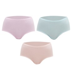BYC 고급 순면 파스텔 삼각팬티 3종세트 패션의류/잡화/속옷/잠옷 반품 최저가 8,250원